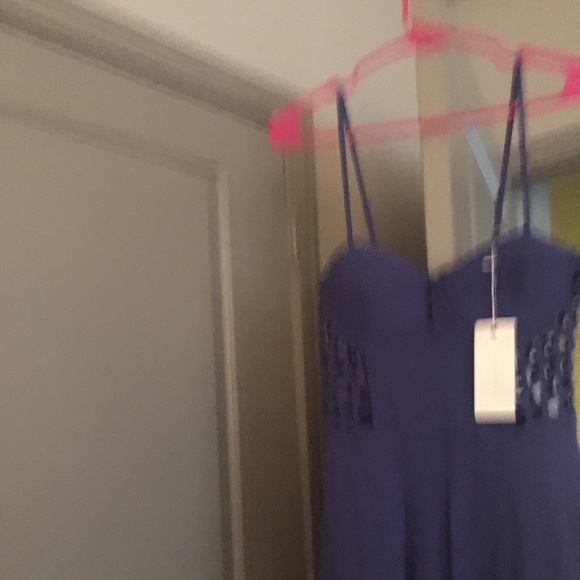 Blue midi dress - Picture 2 of 5